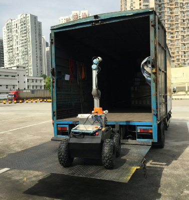 出入境檢驗檢疫局應對車型、集裝箱內氣體環境的機器人檢測